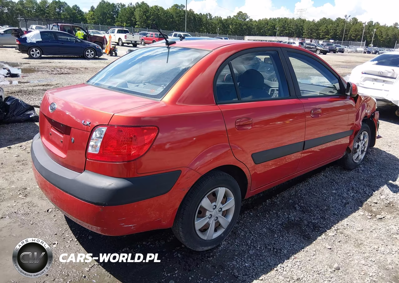 2009 Kia Rio Lx VIN:KNADE223796549241 - 4