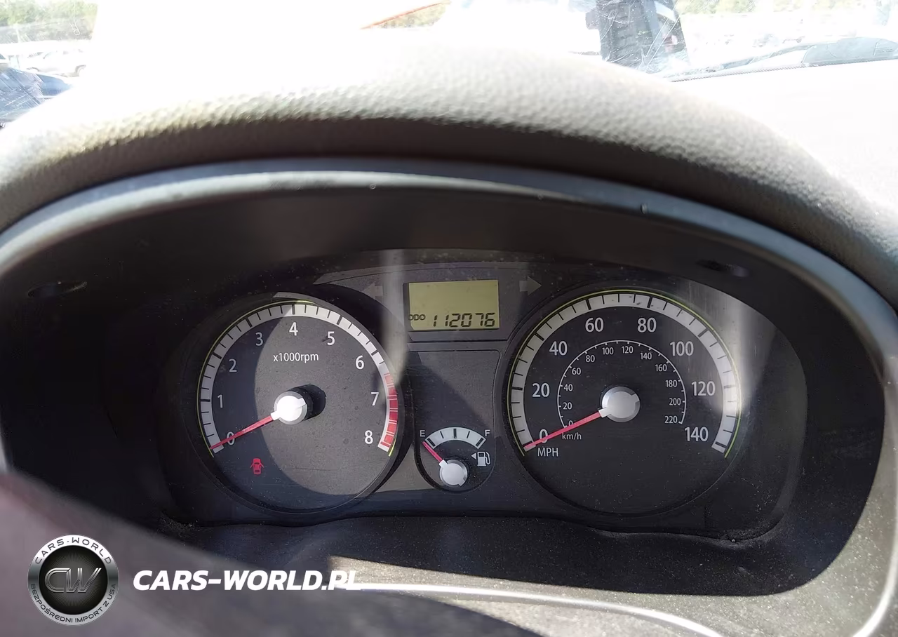 2009 Kia Rio Lx VIN:KNADE223796549241 - 7