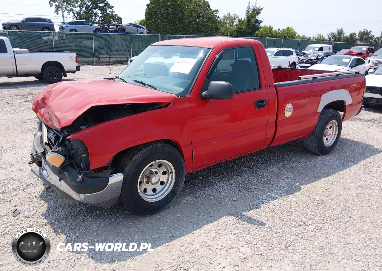 2000 GMC Sierra 1500 Sl VIN:1GTEC14W7YE316382 - 2