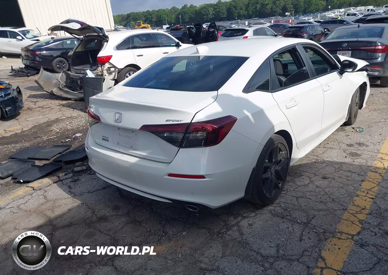 2025 Honda Civic Sport VIN:2HGFE2F54SH565426 - 4