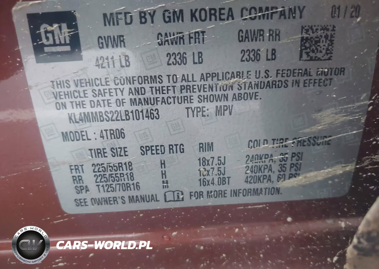 2020 Buick Encore Gx Fwd Preferred VIN:KL4MMBS22LB101463 - 9