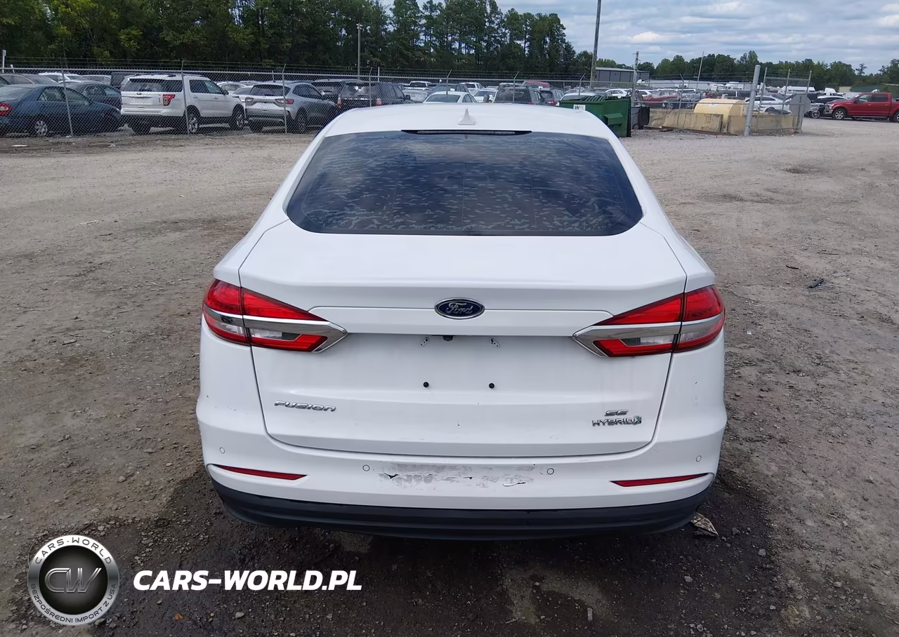 2019 Ford Fusion Hybrid Se VIN:3FA6P0LU4KR264013 - 16