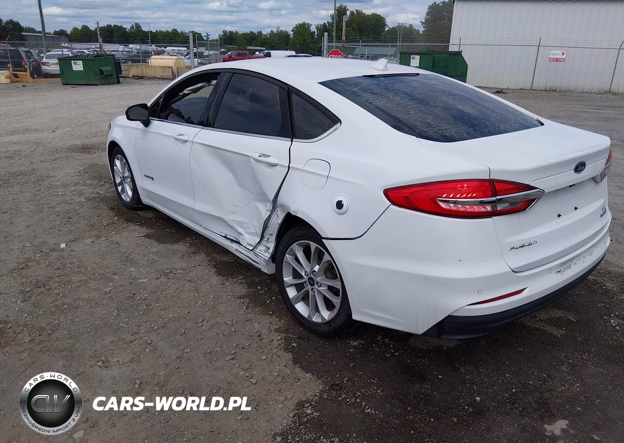 2019 Ford Fusion Hybrid Se VIN:3FA6P0LU4KR264013 - 3