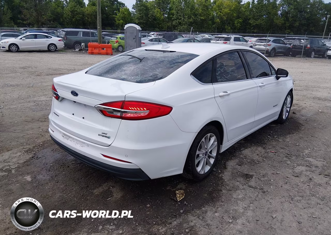 2019 Ford Fusion Hybrid Se VIN:3FA6P0LU4KR264013 - 4