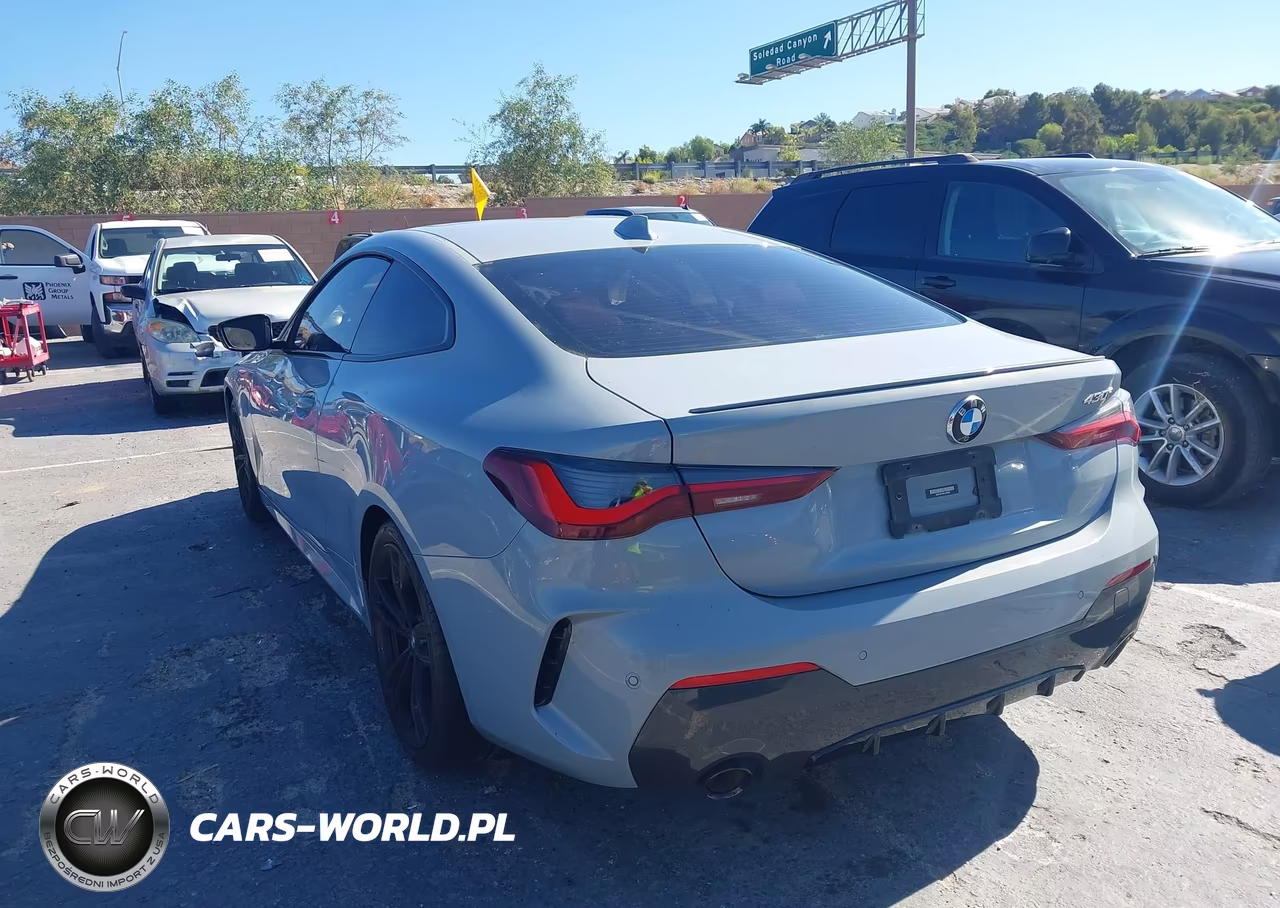 2022 BMW 430I VIN:WBA53AP08NCJ66908 - 3