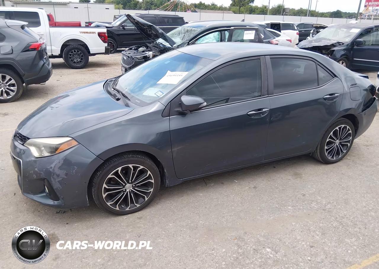 2015 Toyota Corolla S Plus VIN:5YFBURHE4FP265875 - 2