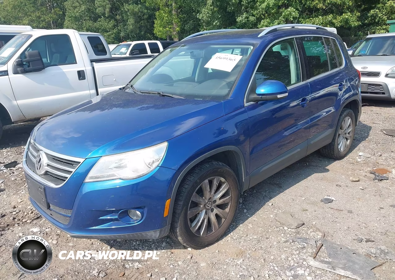 2009 Volkswagen Tiguan Se-Sel VIN:WVGBV75N59W002081 - 2