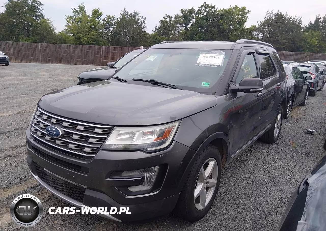 2017 Ford Explorer Xlt VIN:1FM5K8D89HGA66530 - 2