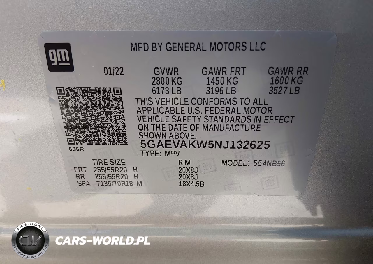 2022 Buick Enclave Awd Essence VIN:5GAEVAKW5NJ132625 - 9