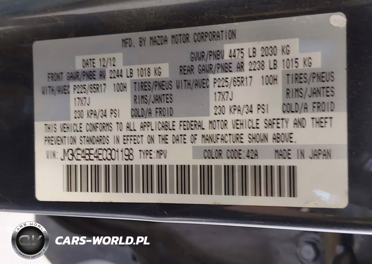 2014 Mazda Cx-5 Sport VIN:JM3KE4BE4E0301198 - 9
