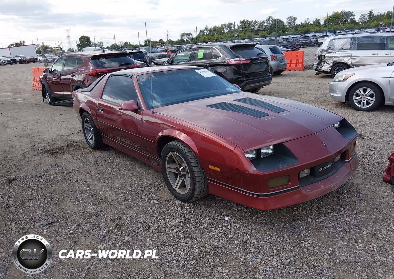 1987 Chevrolet Camaro VIN:1G1FP2186HL145875 - 1