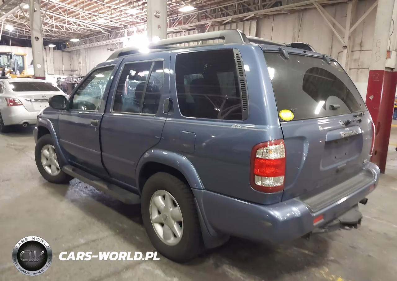 2002 Nissan Pathfinder Se VIN:JN8DR09Y72W729987 - 3