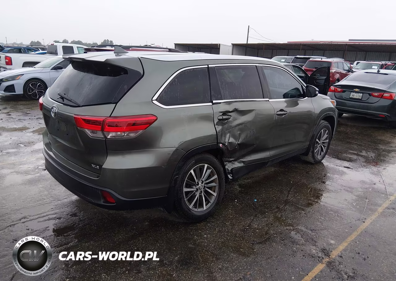 2019 Toyota Highlander Xle VIN:5TDKZRFHXKS368265 - 4