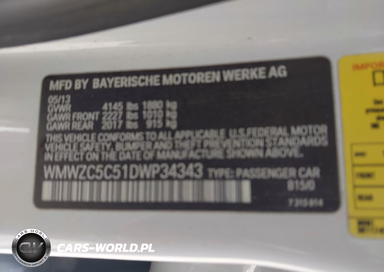2013 Mini Countryman Cooper S VIN:WMWZC5C51DWP34343 - 9