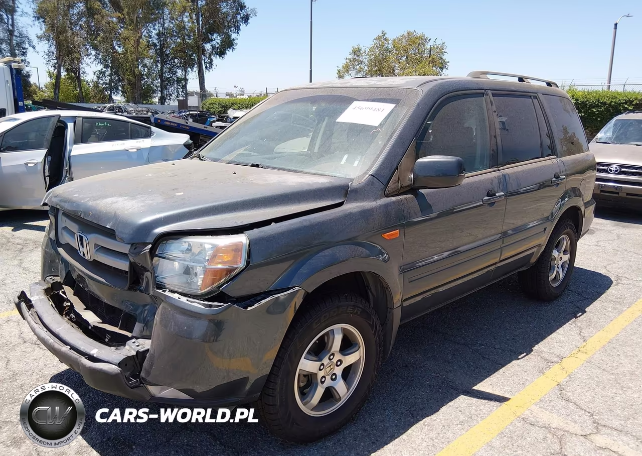 2006 Honda Pilot Ex VIN:5FNYF284X6B030038 - 2