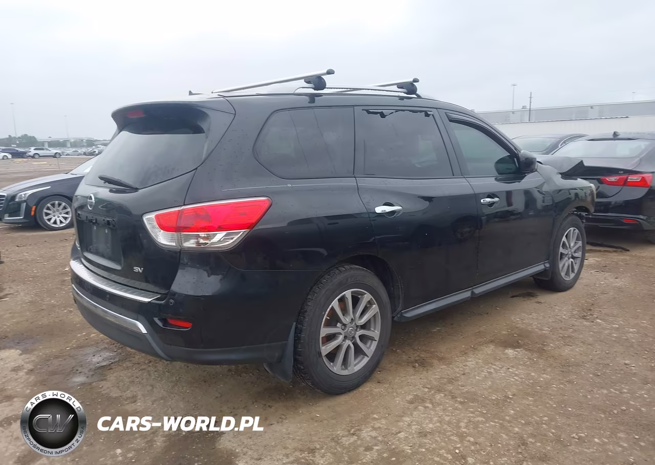 2015 Nissan Pathfinder Sv VIN:5N1AR2MN9FC718340 - 4