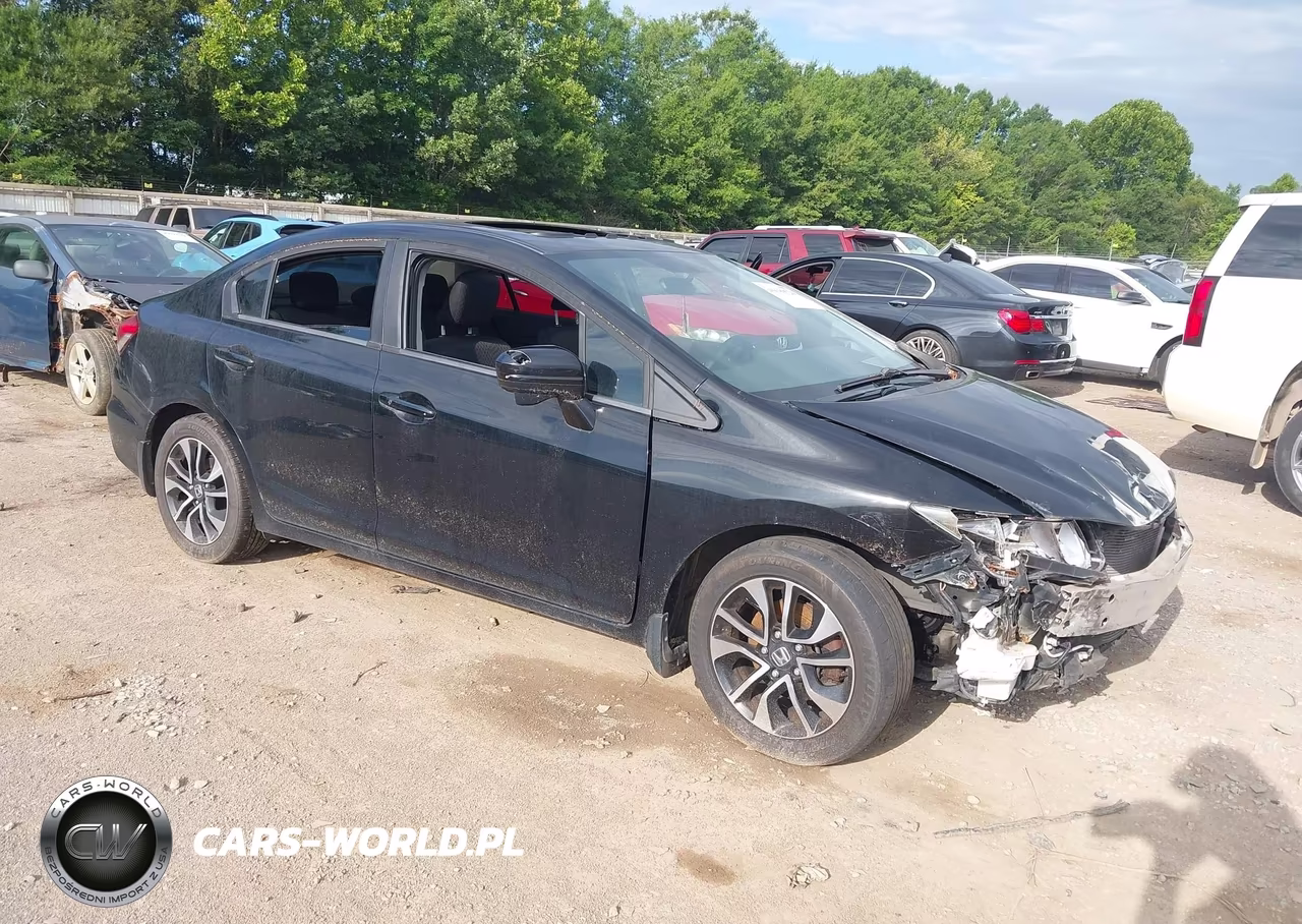 2015 Honda Civic Ex VIN:19XFB2F8XFE009057 - 1