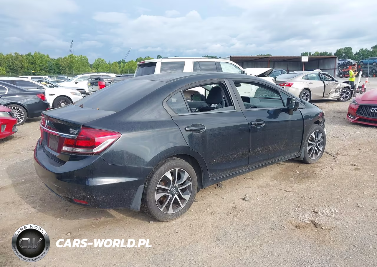 2015 Honda Civic Ex VIN:19XFB2F8XFE009057 - 4