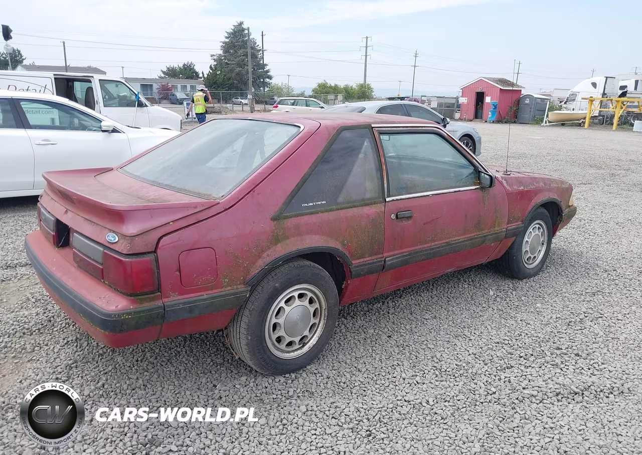 1991 Ford Mustang Lx VIN:1FACP41M9MF174417 - 4