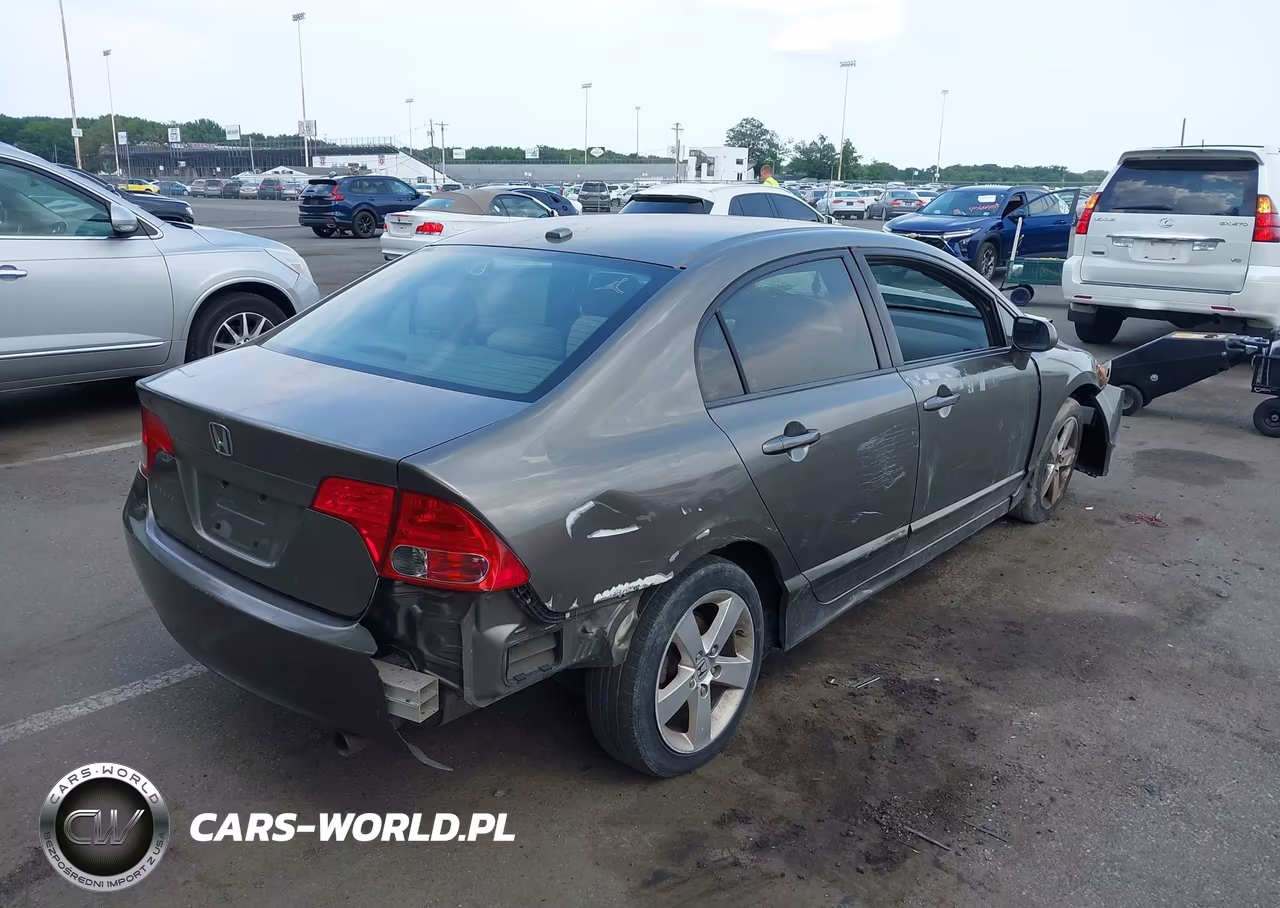 2008 Honda Civic Ex VIN:2HGFA16808H309891 - 4