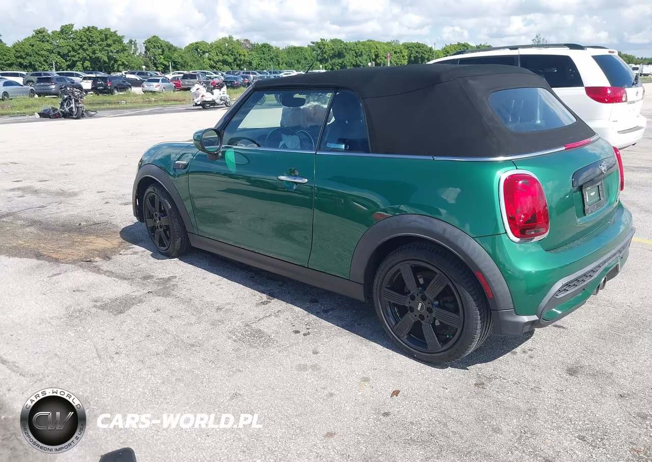 2022 Mini Convertible Cooper S VIN:WMW43DL09N3P13896 - 3