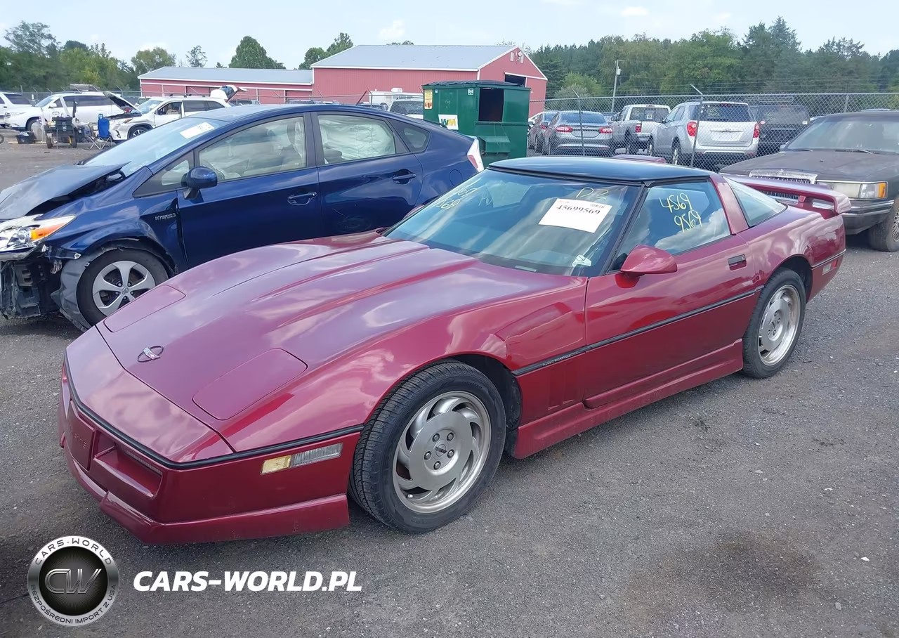 1989 Chevrolet Corvette VIN:1G1YY2185K5113596 - 2
