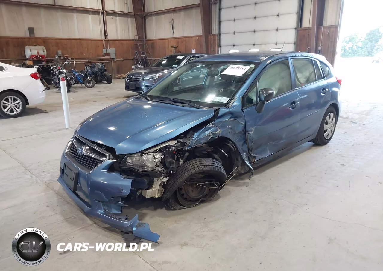 2015 Subaru Impreza 2.0I VIN:JF1GPAA65FH260302 - 2
