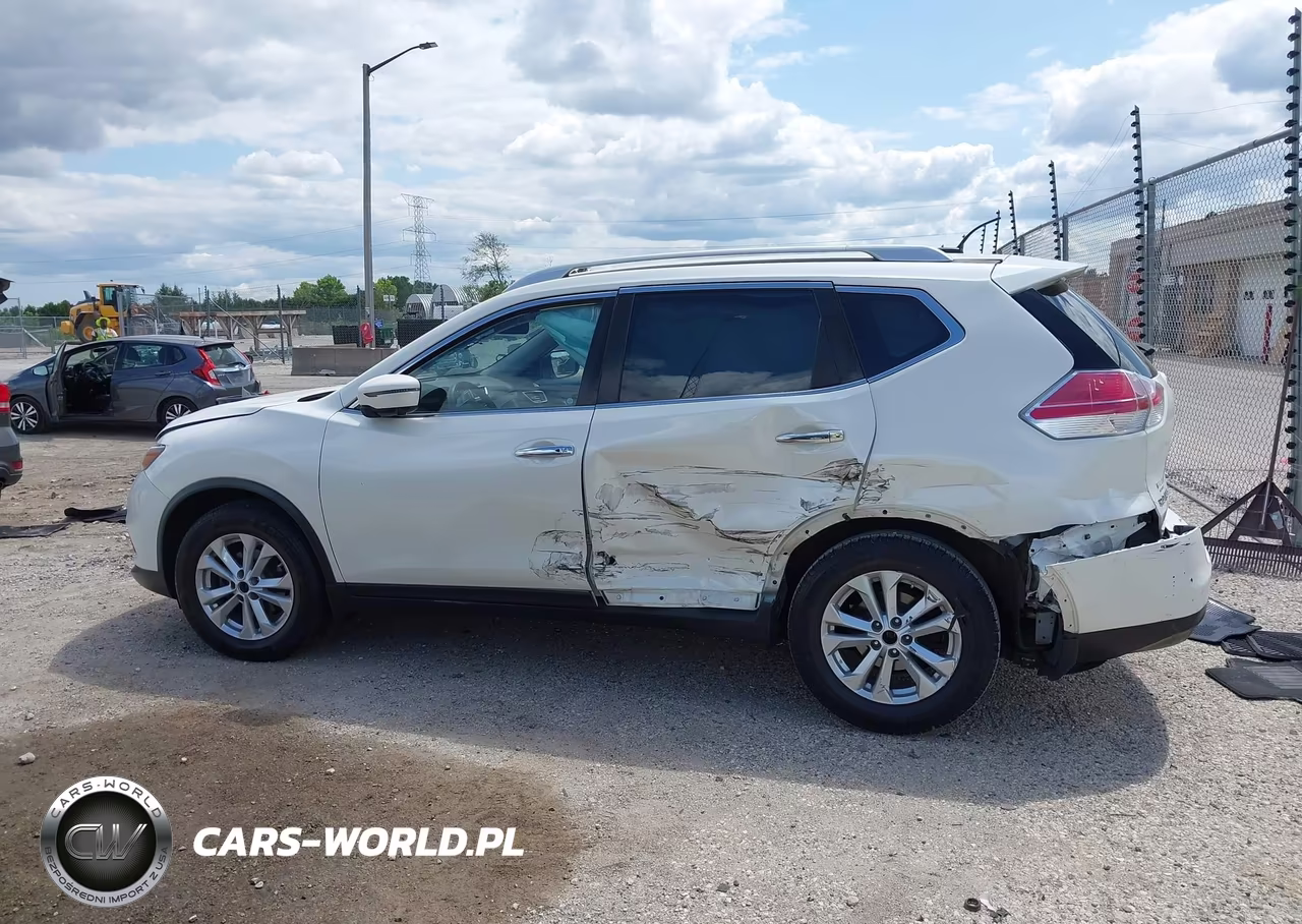 2016 Nissan Rogue Sv VIN:JN8AT2MV5GW135595 - 14