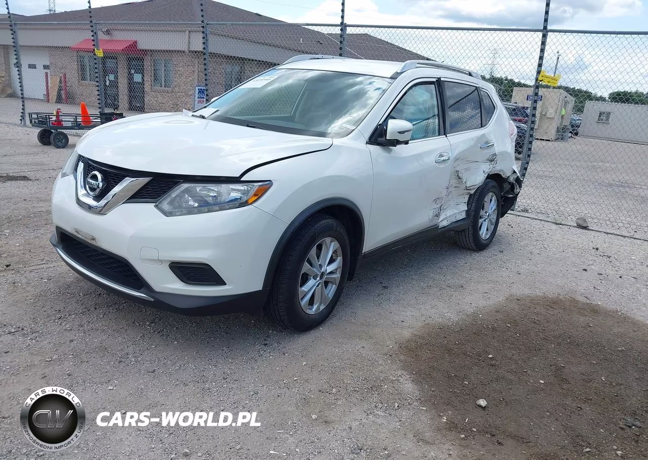 2016 Nissan Rogue Sv VIN:JN8AT2MV5GW135595 - 2