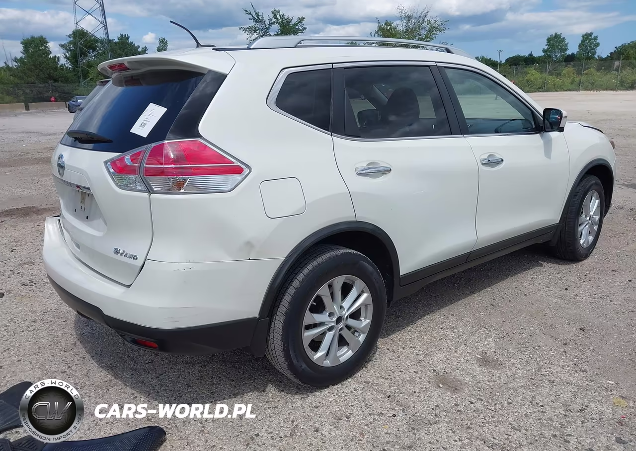 2016 Nissan Rogue Sv VIN:JN8AT2MV5GW135595 - 4