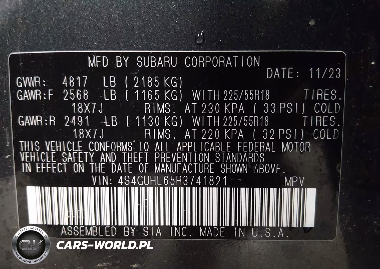2024 Subaru Crosstrek Limited VIN:4S4GUHL65R3741821 - 9