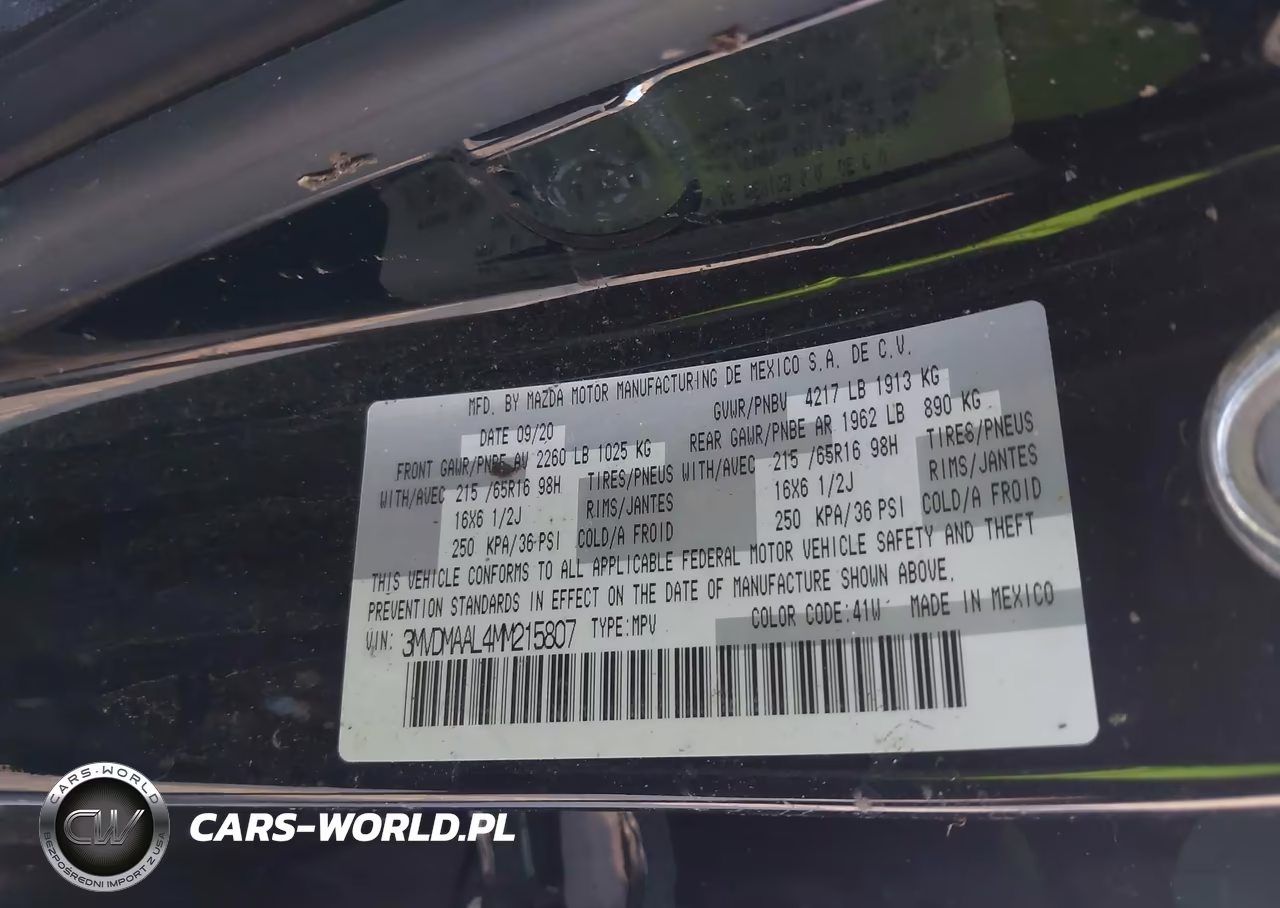 2021 Mazda Cx-30 2.5 S VIN:3MVDMAAL4MM215807 - 9