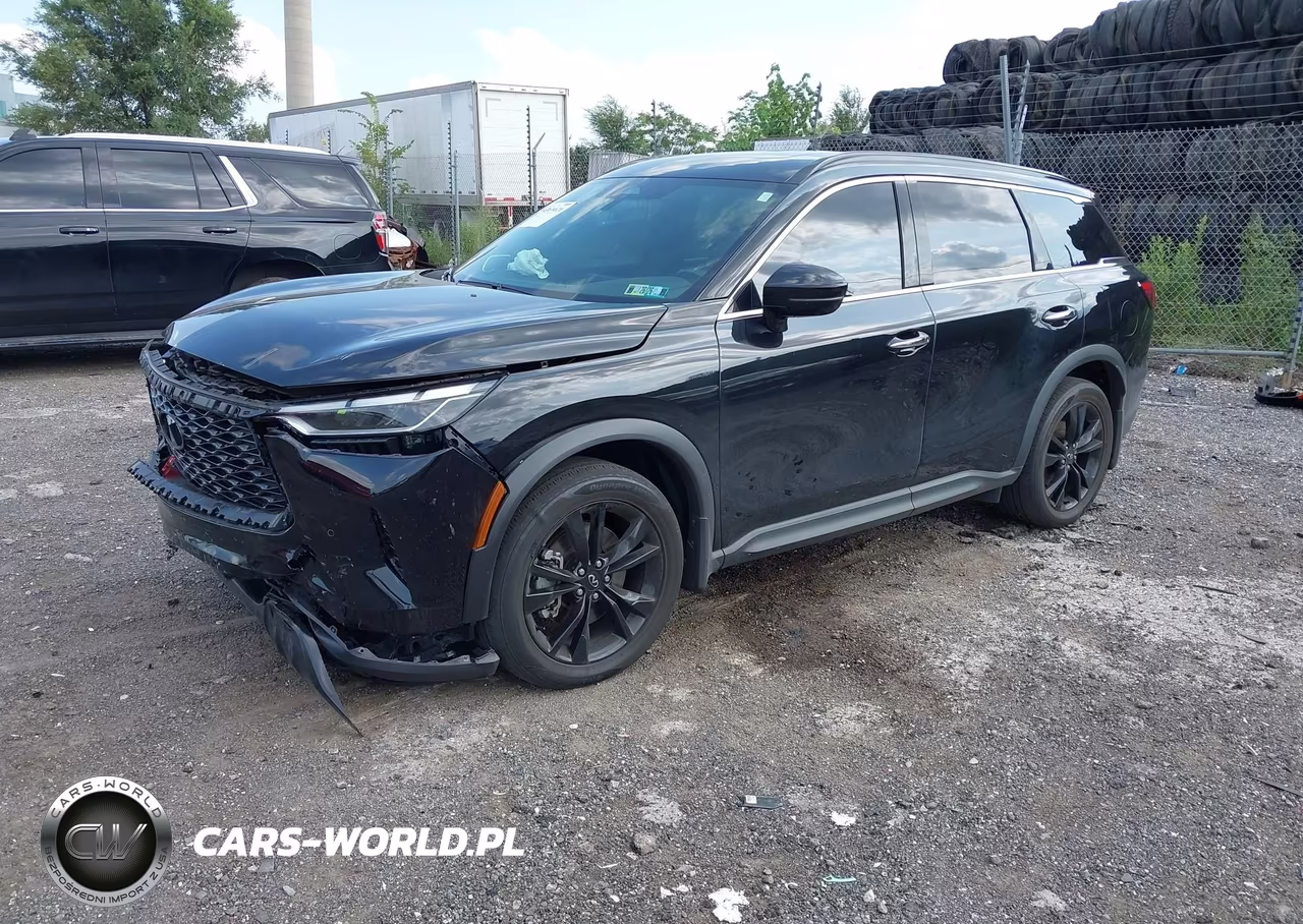 2025 Infiniti Qx60 Luxe Awd VIN:5N1AL1FS9SC336642 - 2