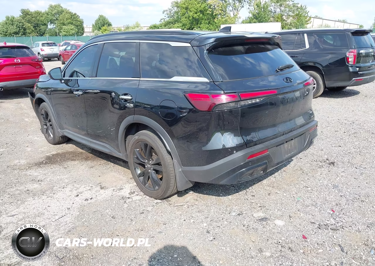 2025 Infiniti Qx60 Luxe Awd VIN:5N1AL1FS9SC336642 - 3