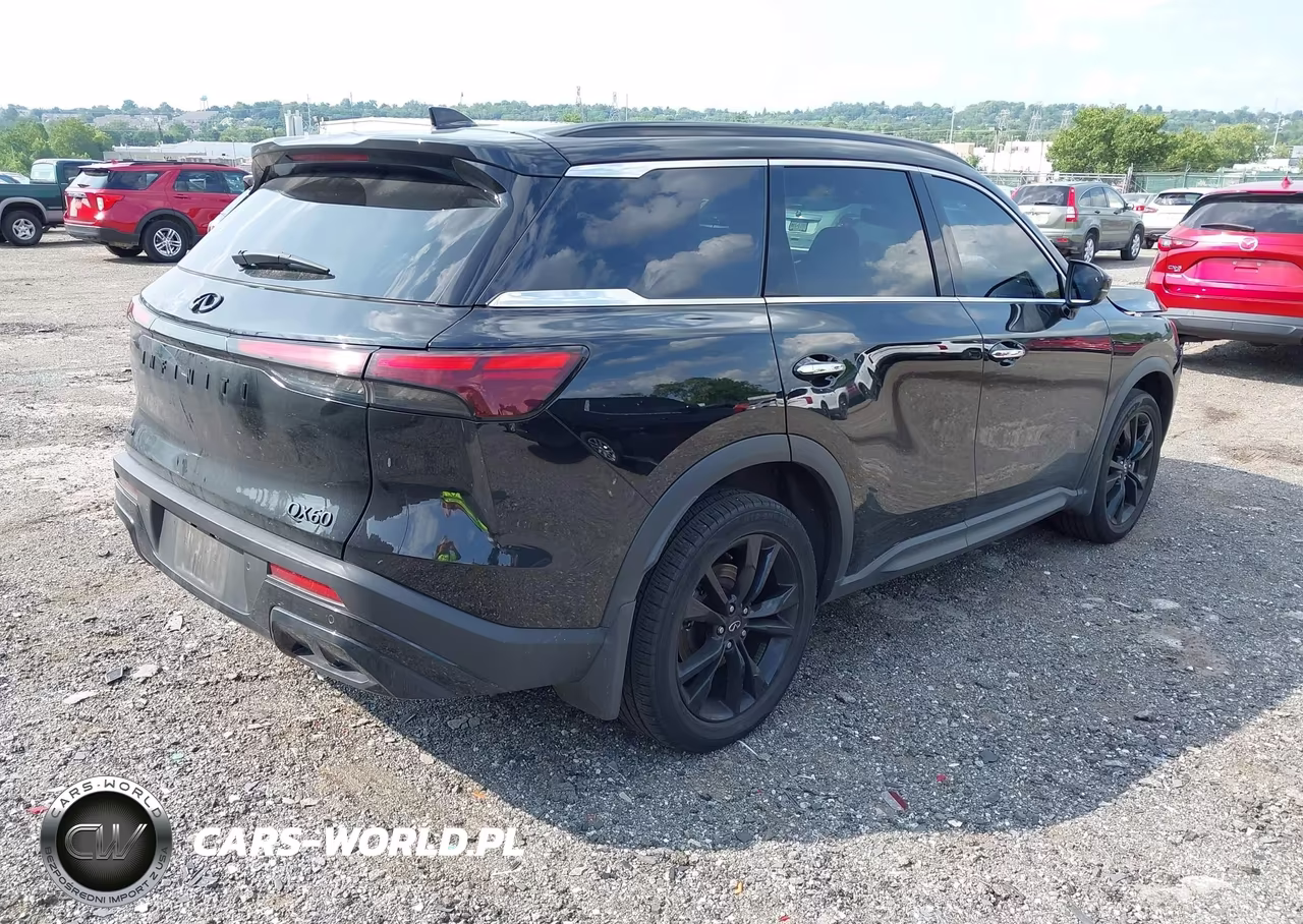 2025 Infiniti Qx60 Luxe Awd VIN:5N1AL1FS9SC336642 - 4