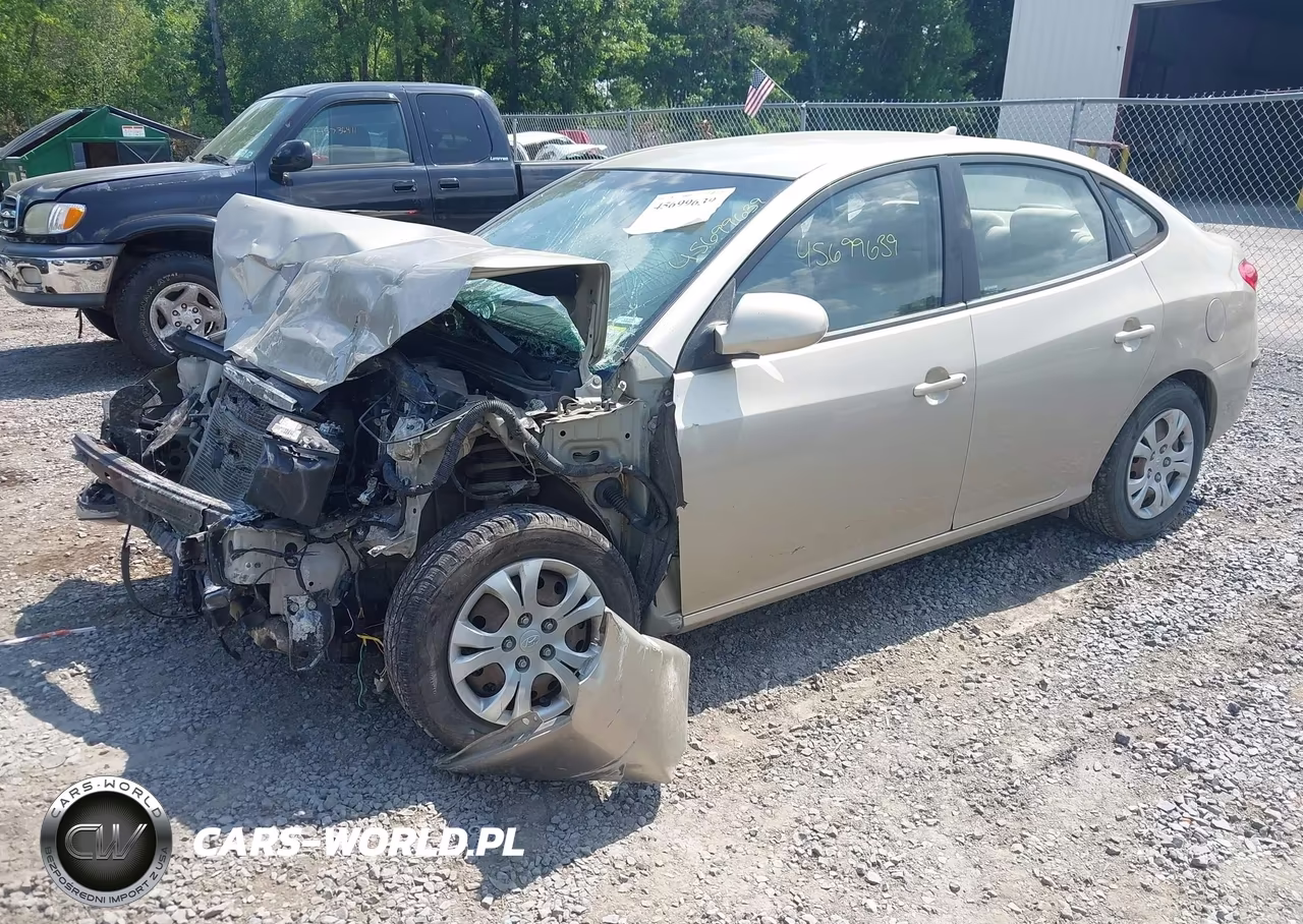 2009 Hyundai Elantra Gls VIN:KMHDU46D99U785045 - 2