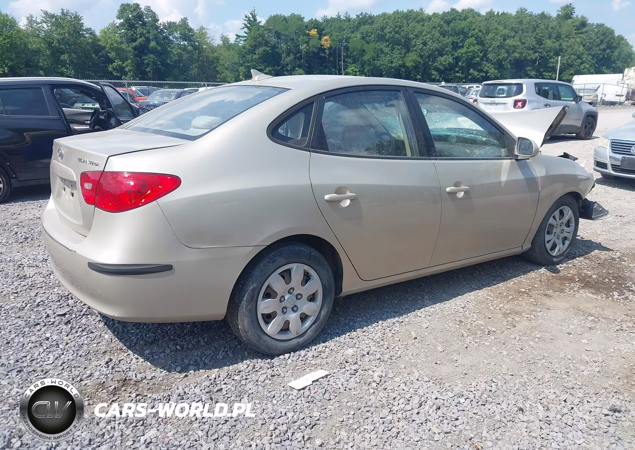 2009 Hyundai Elantra Gls VIN:KMHDU46D99U785045 - 4