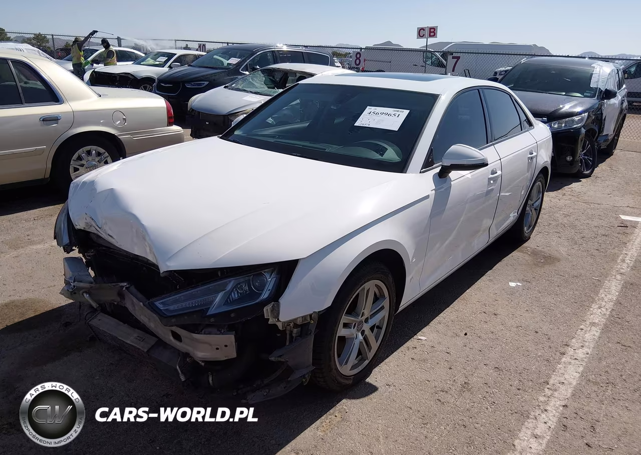 2017 Audi A4 Premium VIN:WAUGNAF44HN056924 - 2