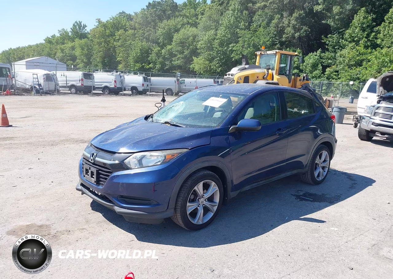 2016 Honda Hr-V Lx VIN:3CZRU6H38GM716532 - 2