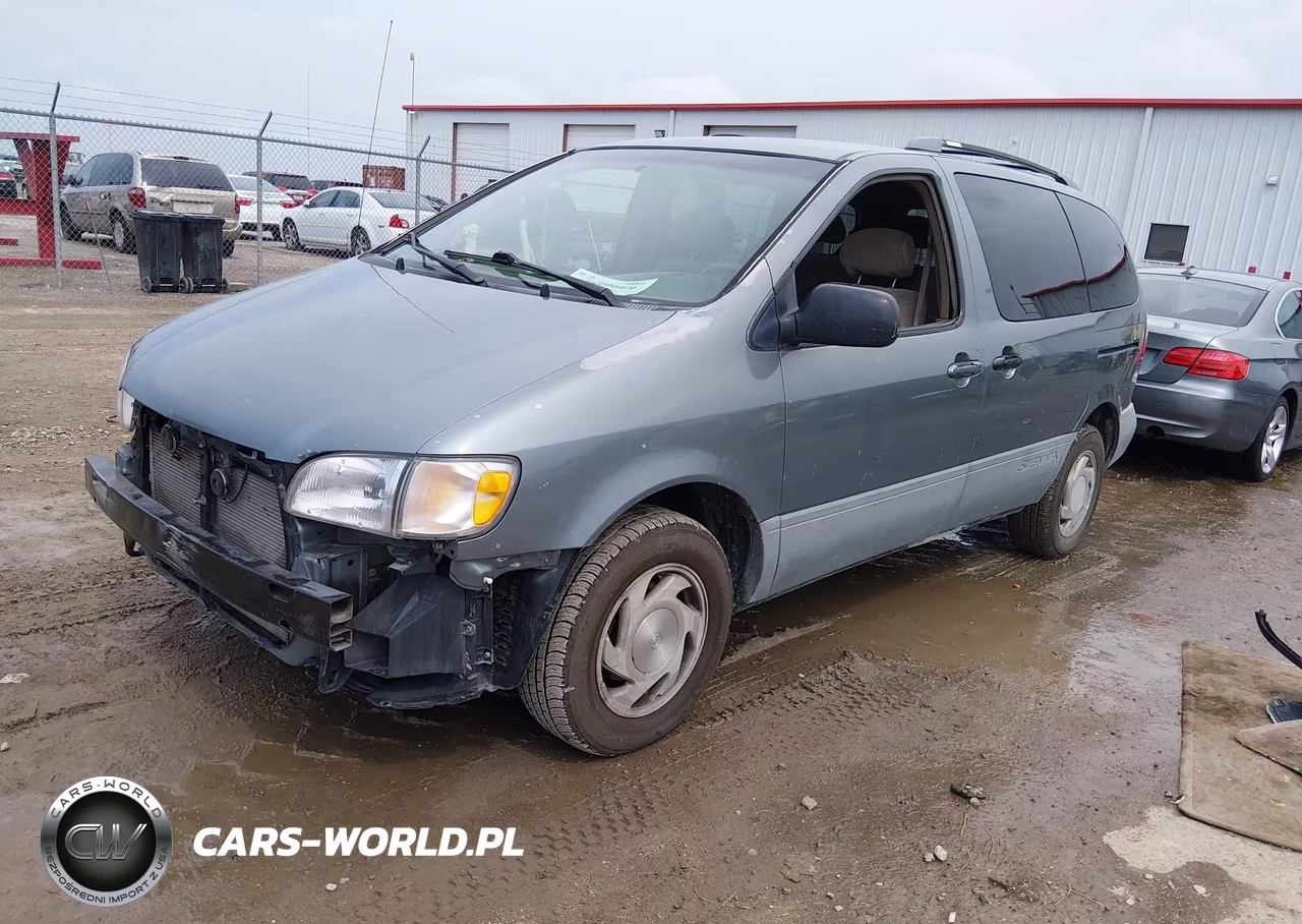 1998 Toyota Sienna Le VIN:4T3ZF13C6WU085822 - 2