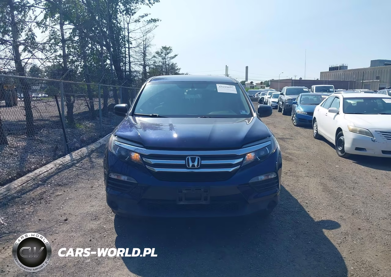 2017 Honda Pilot Lx VIN:5FNYF6H14HB053539 - 12