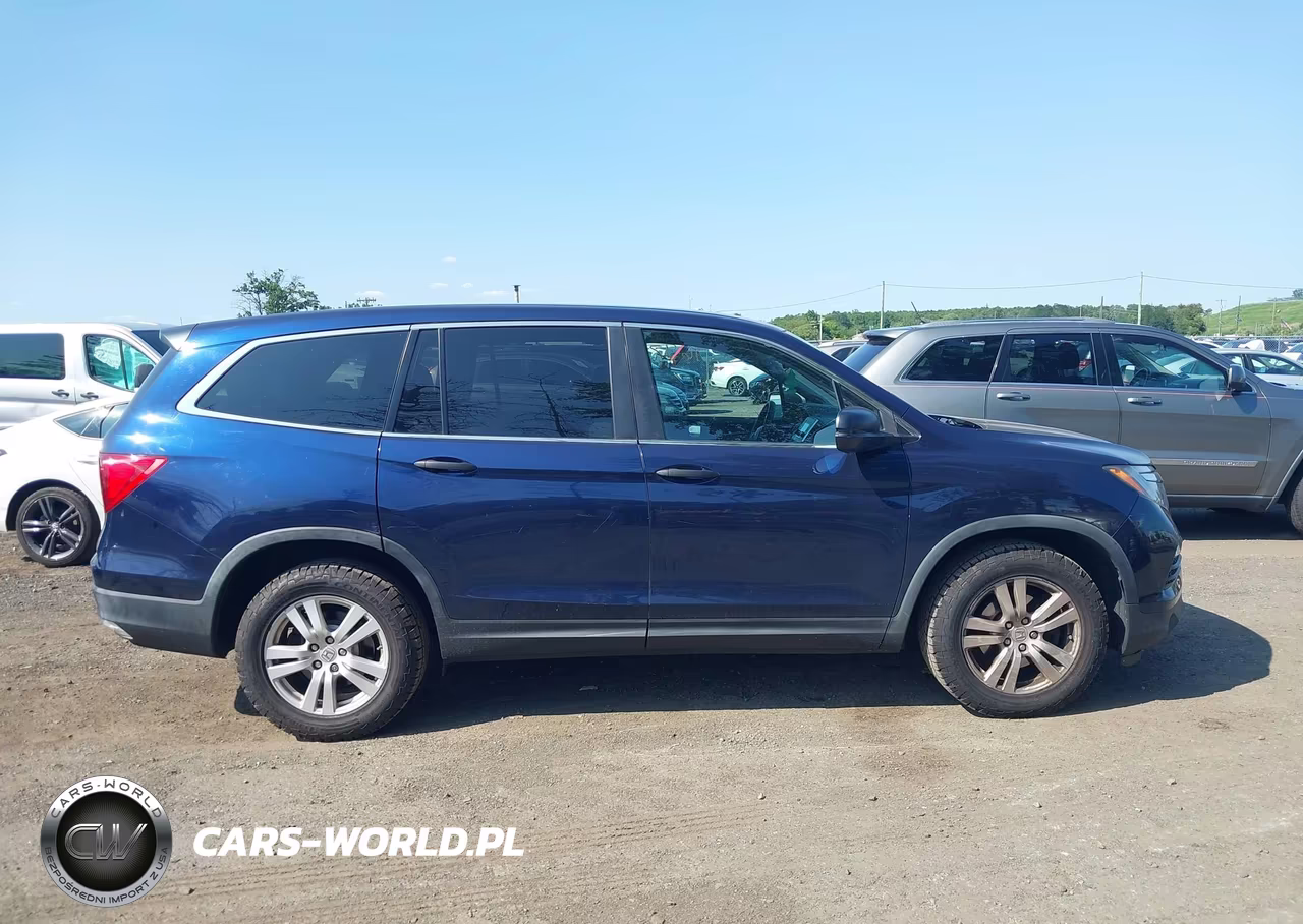 2017 Honda Pilot Lx VIN:5FNYF6H14HB053539 - 13