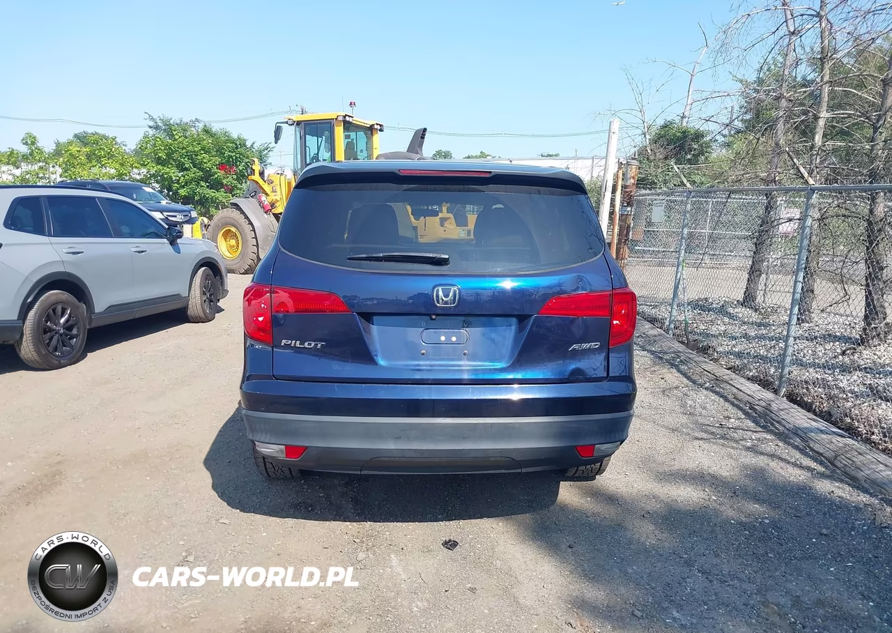 2017 Honda Pilot Lx VIN:5FNYF6H14HB053539 - 16