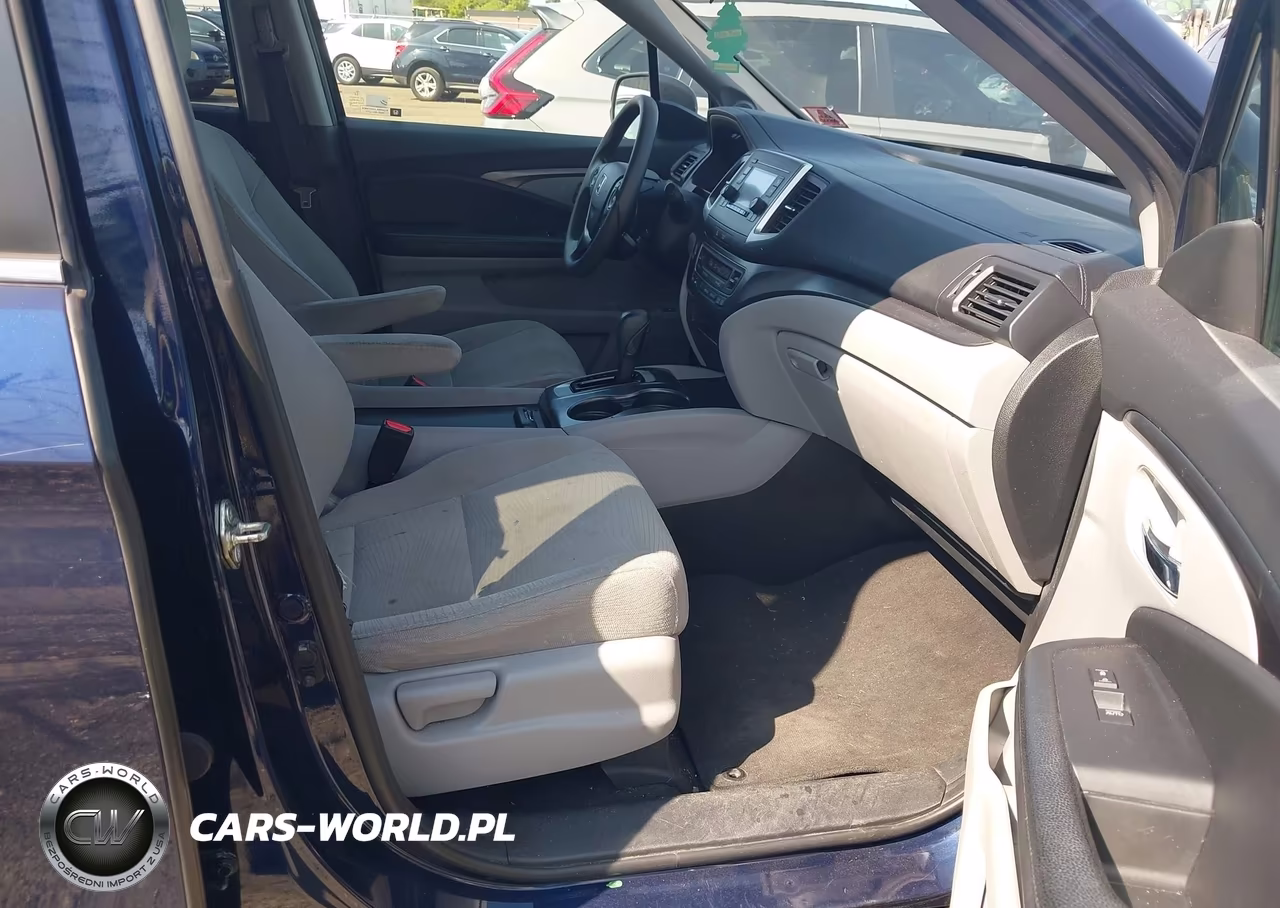 2017 Honda Pilot Lx VIN:5FNYF6H14HB053539 - 5