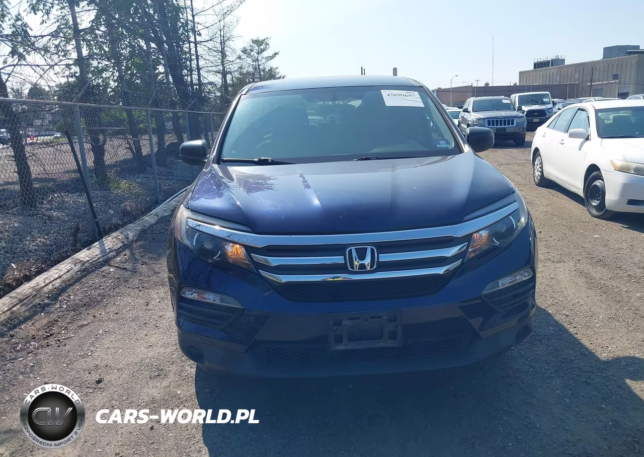 2017 Honda Pilot Lx VIN:5FNYF6H14HB053539 - 6