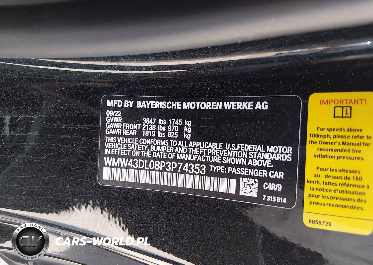 2023 Mini Convertible Cooper S VIN:WMW43DL08P3P74353 - 9