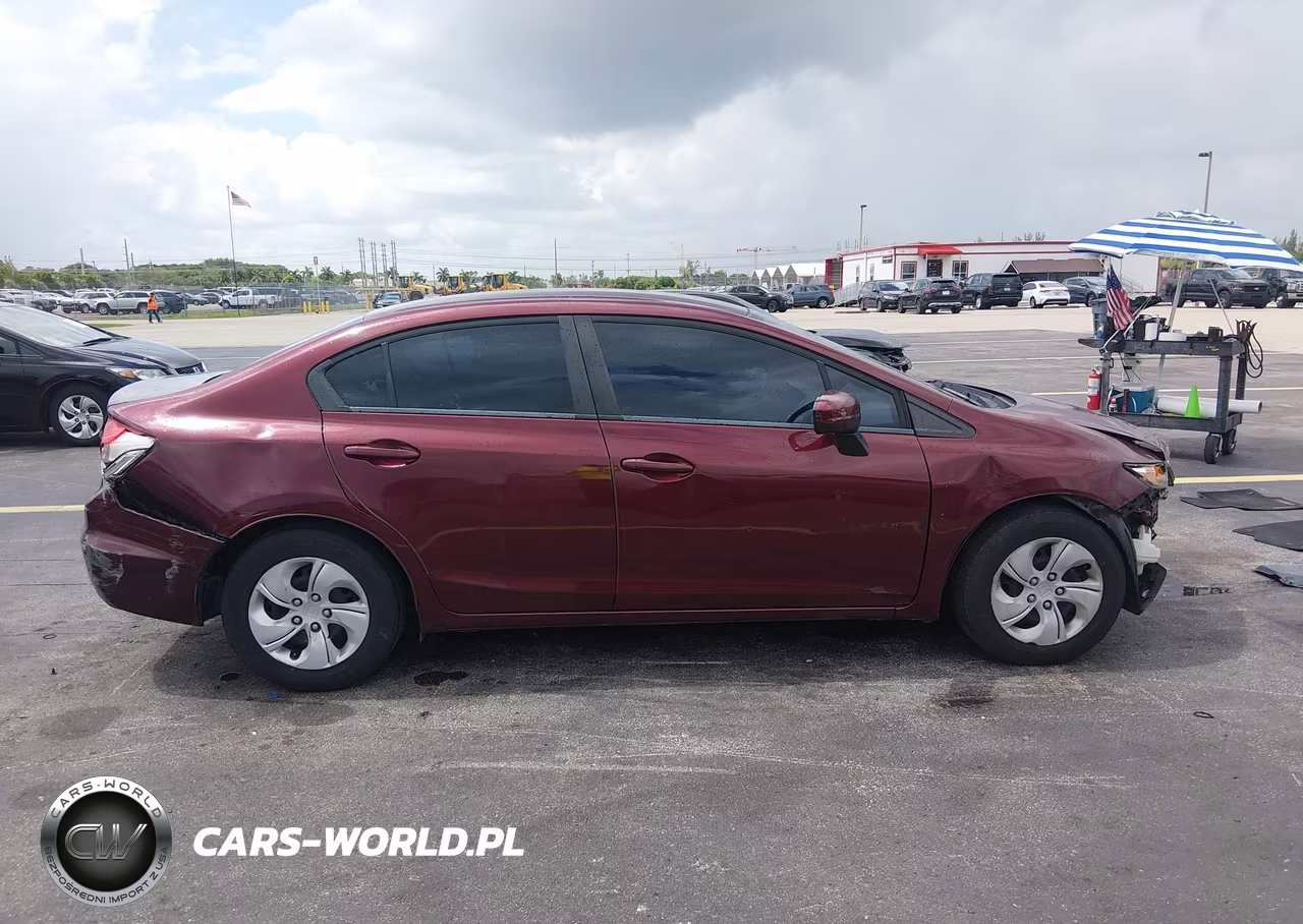 2014 Honda Civic Lx VIN:19XFB2F58EE080066 - 13