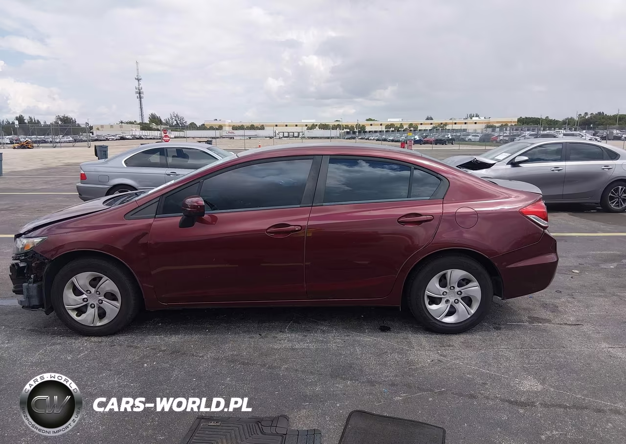 2014 Honda Civic Lx VIN:19XFB2F58EE080066 - 14
