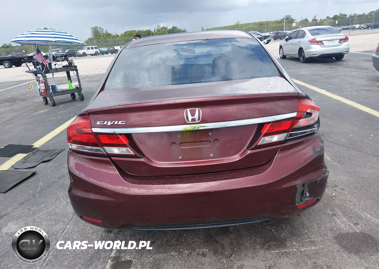 2014 Honda Civic Lx VIN:19XFB2F58EE080066 - 16