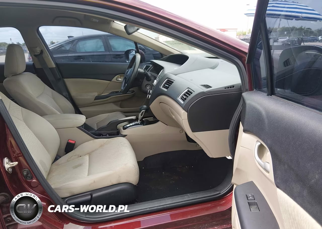 2014 Honda Civic Lx VIN:19XFB2F58EE080066 - 5